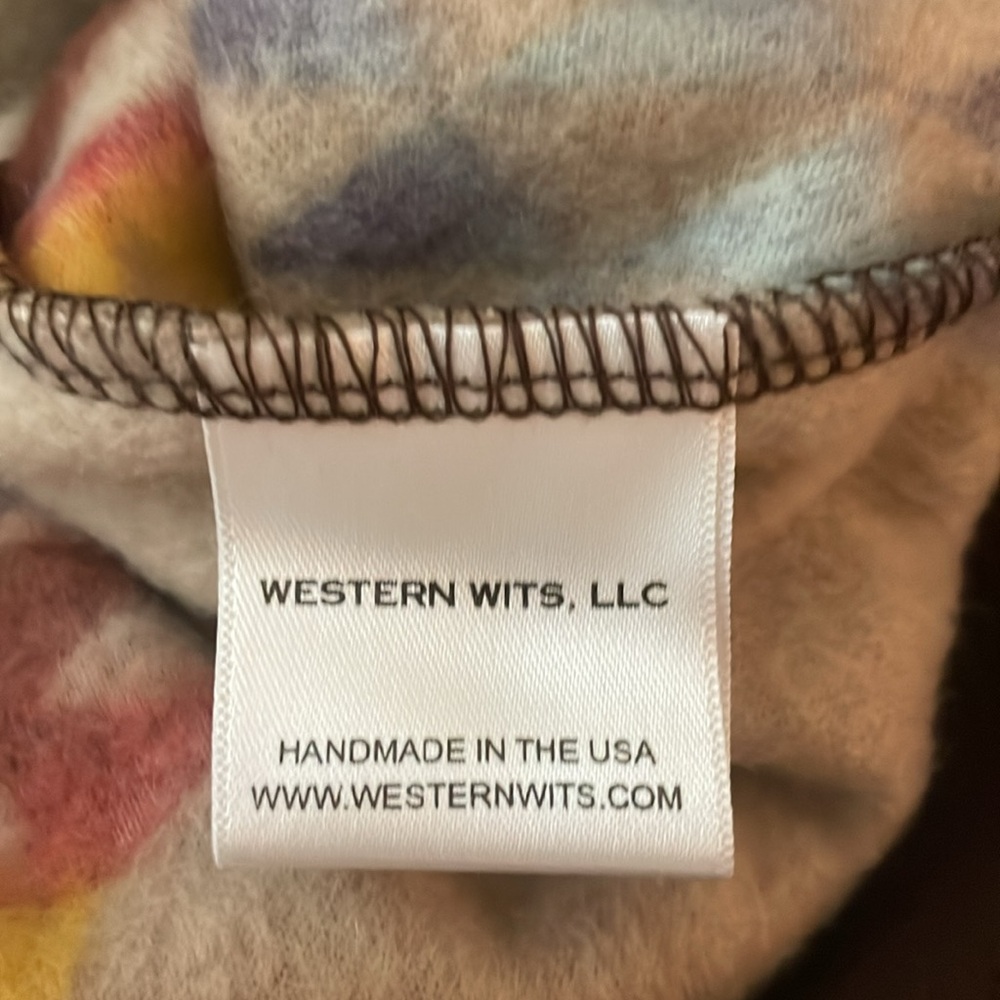 Aztec Western Pattern Fleece Pullover - image 4